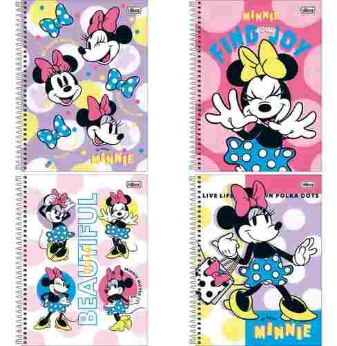 CADERNO 1X1 C.D. MINIE